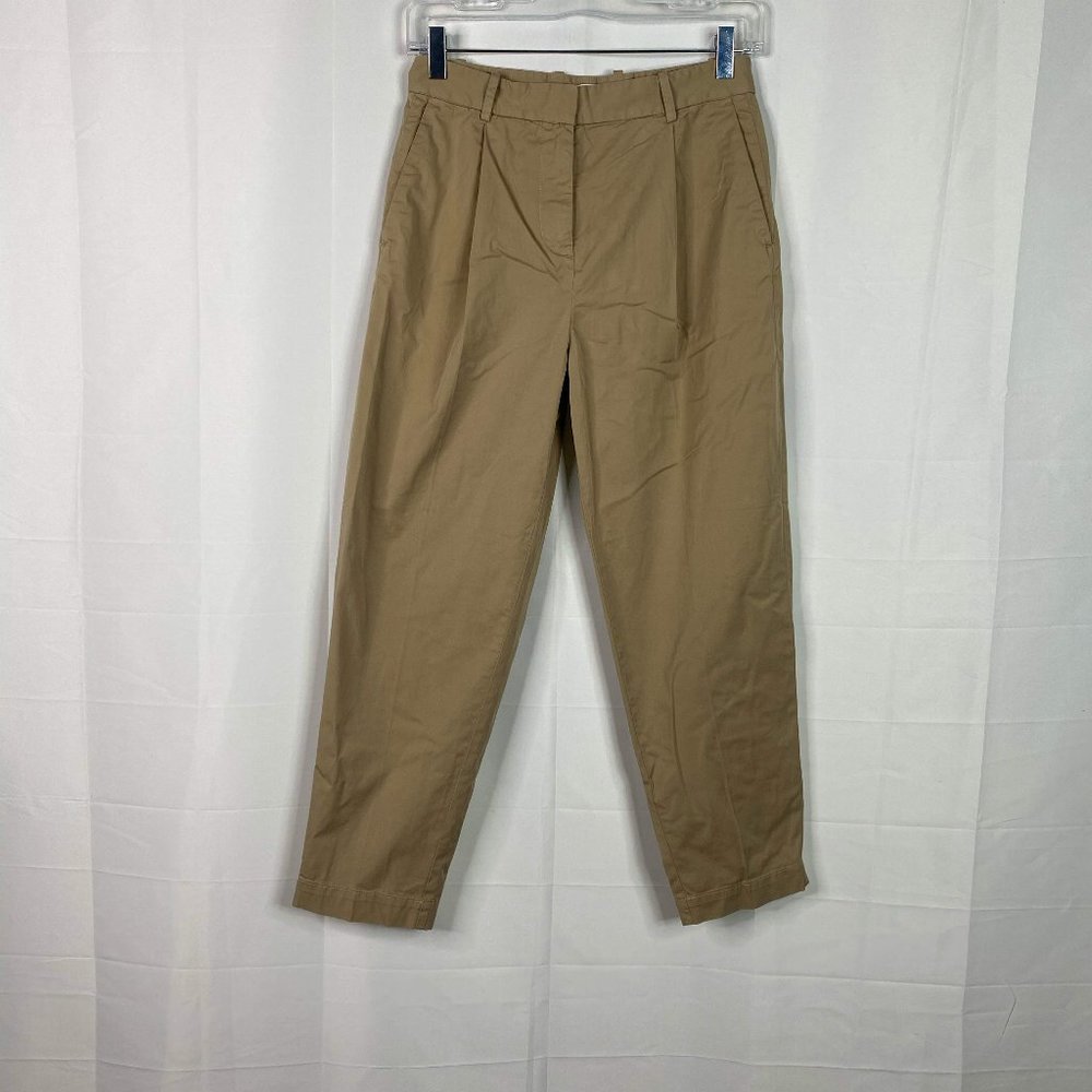 everlane women's Tan cotton pant SZ 00